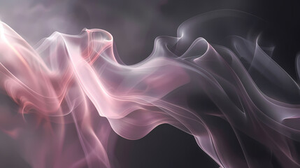 Obraz premium Elegant Pink Smoke Drifting Gracefully Through the Air background