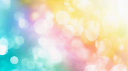 Obraz premium A colorful background with a rainbow of colors and a lot of blurs