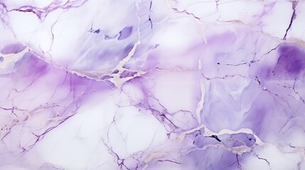 Abstract purple and white ink swirl background.