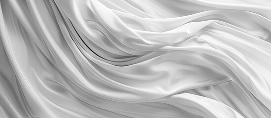 Fototapeta premium Abstract background with a textured fabric drapery providing ample copy space image