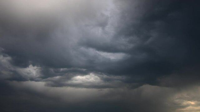 dramatic dark clouds
