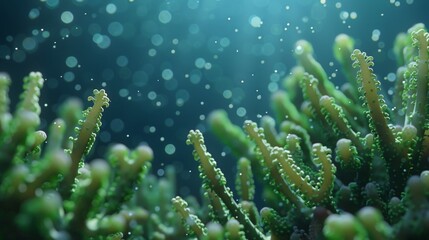 Vibrant Coral Ecosystem A Stunning Timelapse of Symbiotic Harmony in Underwater Paradise