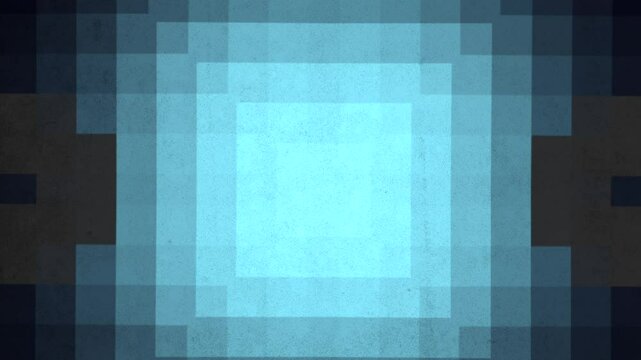 An image of a blue background with a black and white checkerboard pattern, creating a visually striking and three-dimensional effect