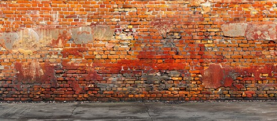 Old brick wall with copy space image
