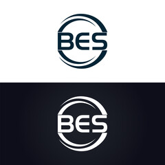BES logo. B E S design. White BES letter. BES, B E S letter logo design. B E S letter logo design in GOLD, GOLDEN LOGO, THREE, style. letter logo set in one artboard. B E S letter logo vector design.