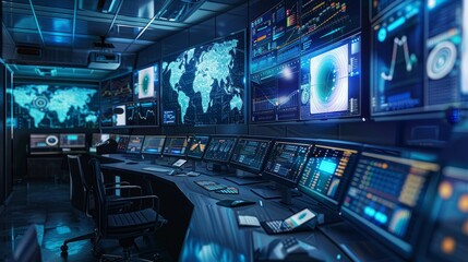 Global Connectivity Satellite Communications Hub with CuttingEdge Technology and Network Routing Interfaces