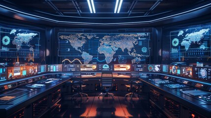 Global Connectivity Satellite Communications Hub with CuttingEdge Technology and Network Routing Interfaces