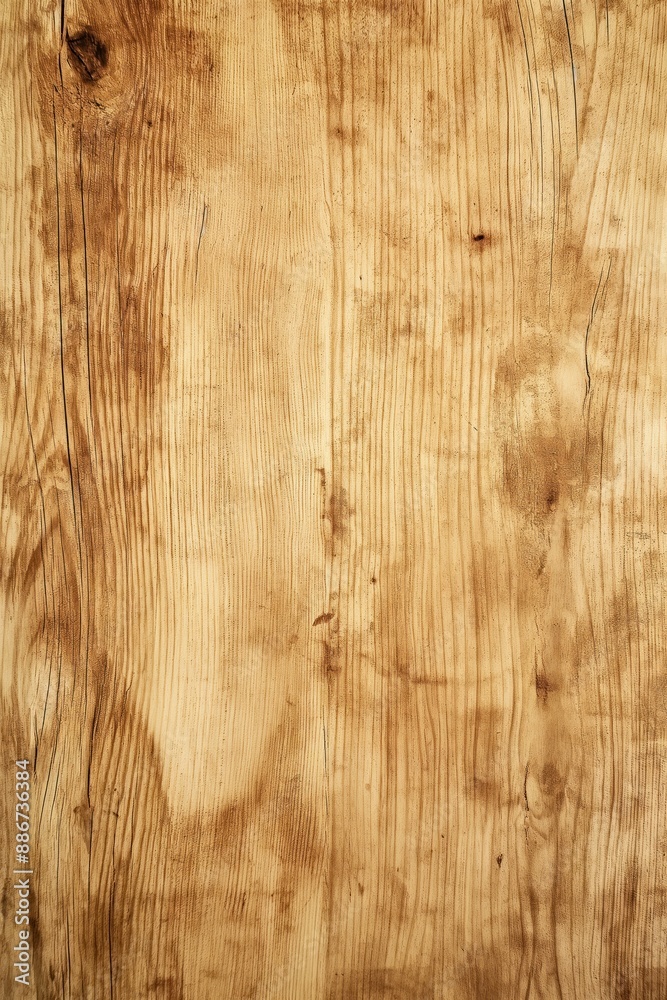 Aufkleber wooden surface texture close-up. rich brown hardwood grain pattern. intentionally blurred background