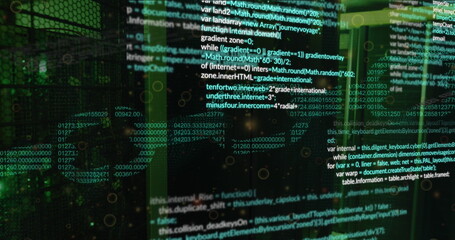 Image of data processing over online security chain
