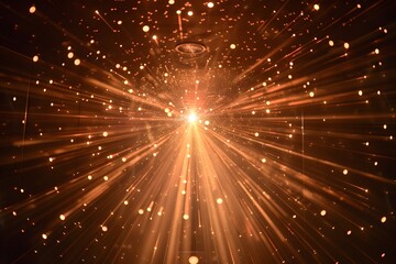 Burst of Radiant Energy Illuminating the Cosmic Expanse with Hypnotic Brilliance