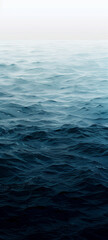 Fototapeta premium ombre blue ocean waves phone wallpaper background