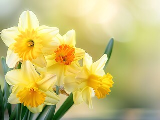 A close-up of a yellow daffodil with a soft background, captured with a Canon EOS 6D Mark II, 100mm macro lens, f/2