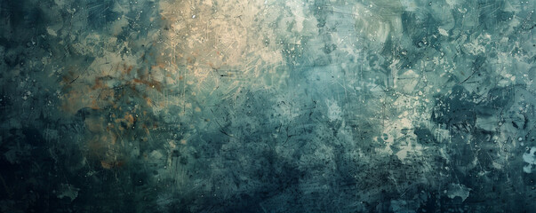 Fototapeta premium A grunge texture background with rough, scratched surfaces, smudges, and worn edges, creating a raw
