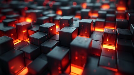 Obraz premium 抽象的な3Dデザインアートの背景画像