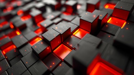 Obraz premium 抽象的な3Dデザインアートの背景画像