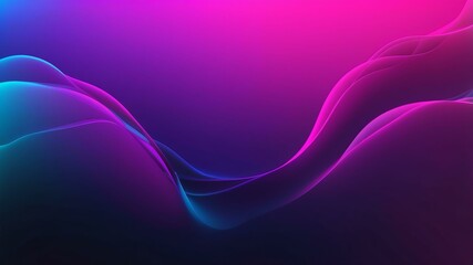 Fototapeta premium neon gradient gradient background transitioning throug Retro neon background theme