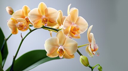 Obraz premium A wonderful flower on background, a natural sight to see. Colorful and vibrant, it's a beautiful floral display.