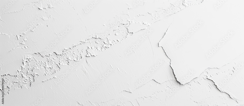 Leinwandbilder background banner wallpaper with a pristine white paper texture for use with copy space image.