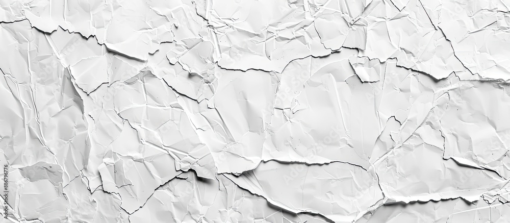 Poster textured white paper creating an abstract backdrop for design projects with available copy space ima