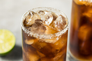 Boozy Mexican Batanga Cocktail