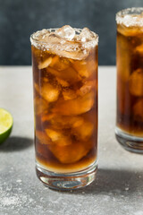Boozy Mexican Batanga Cocktail