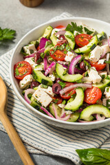 Homemade Greek Peasant Salad