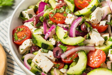 Homemade Greek Peasant Salad