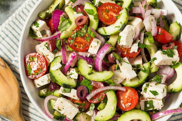 Homemade Greek Peasant Salad