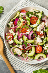 Homemade Greek Peasant Salad