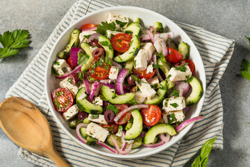 Homemade Greek Peasant Salad