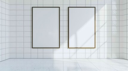 Minimalist Dual Blank Frames