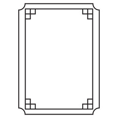 Chinese frames in traditional style. vector Illustration