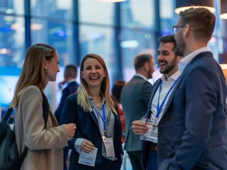 At trade shows, networking thrives as Asian women engage with industry peers and foster business growth.