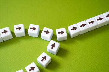 Merging two paths into one. Integration acquisition. Consolidation, cooperation, organization....