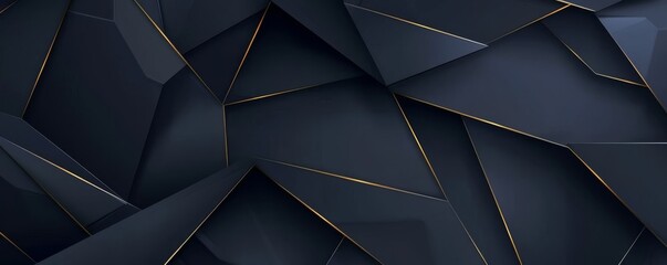 Elegant abstract background design with navy blue and gold accents