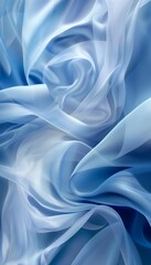 Fototapeta premium Elegant blue gradient abstract shapes for phone wallpaper or design background