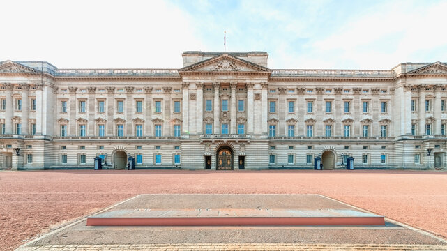 Buckingham Palace Facade in London