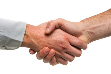 Two hands shaking in agreement