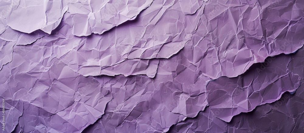 Aufkleber Top view of a lavender-hued paper texture backdrop with ample copy space image below.