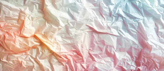 Fototapeta premium Background with copy space image over tissue paper surface
