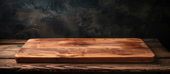 Wooden board with no objects on it, suitable for displaying food items or as a backdrop for photography, providing space for adding images.