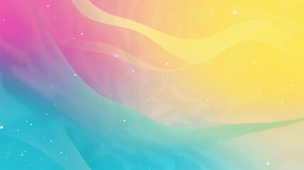 A colorful background with a yellow line and blue and pink streaks