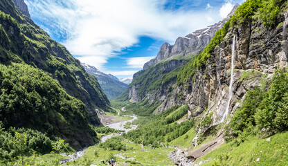 Cirque in Sixt-Passy nature reserve,,  France