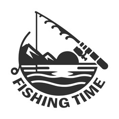 Fishing Logo SVG and T shirt Design