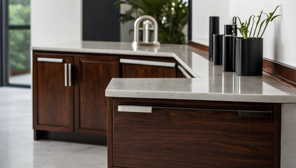 modern kitchen interior