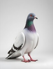 white dove on a branch