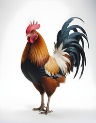 Fototapeta premium rooster on the farm