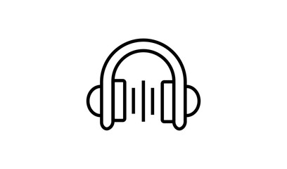 Audio Headphones Icon 