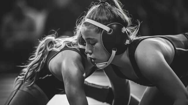 High Schools woman's wrestling