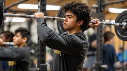 high school aged powerlifting